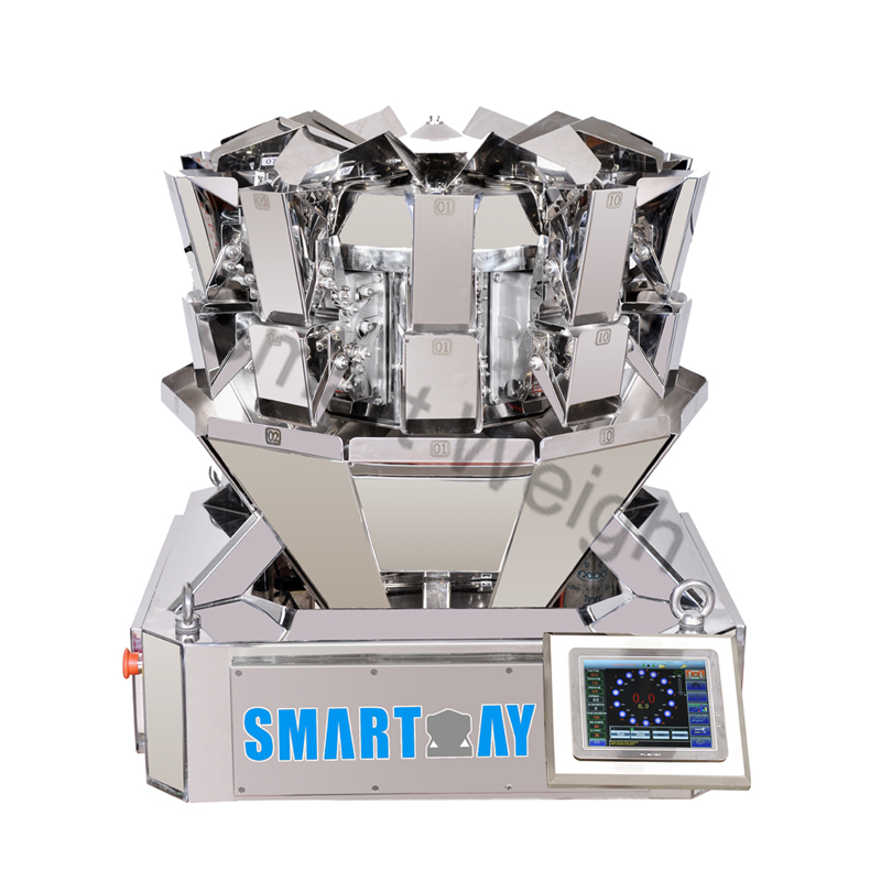 Smart Weigh Smart Weigh SW-MS10 Accurate Mini 10 Head Multihead Weigher Multihead Weigher image17
